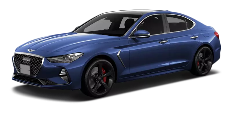 Genesis G70 2.0 (197 л.с.) 8AT AWD, Lapis blue