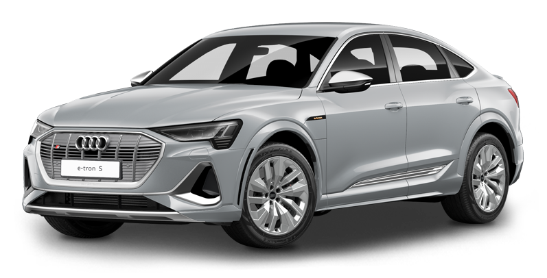 Audi e-tron S 0.0 (503 л.с.) 4AT AWD, Серебристый;металлик (floret silver metallic)
Audi e-tron S 0.0 (503 л.с.) 4AT AWD, Серебристый;металлик (floret silver metallic)