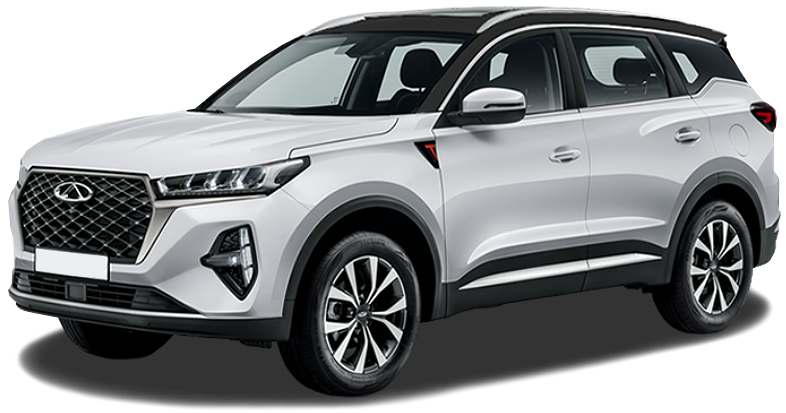 Chery Tiggo 7 Pro Max I, Искрящийся белый с черной крышей, 2350000 рублей, вид 2