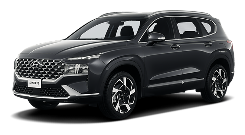 

Hyundai Santa Fe 3.5 (249 л.с.) 8AT AWD, Серо-зелёный / magnetic force