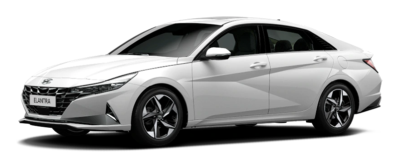 

Hyundai Elantra 1.6 (128 л.с.) 6AT FWD, Белый / polar white