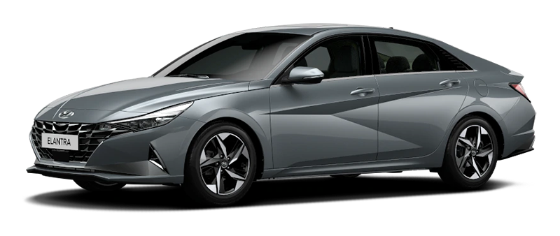

Hyundai Elantra 1.6 (128 л.с.) 6AT FWD, Серый / electric shadow