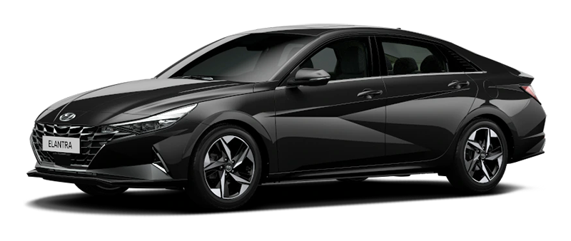 

Hyundai Elantra 2.0 (150 л.с.) 6AT FWD, Черный / phantom black