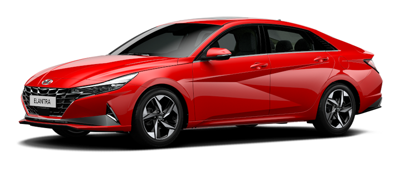 

Hyundai Elantra 1.6 (128 л.с.) 6AT FWD, Красный / fiery red