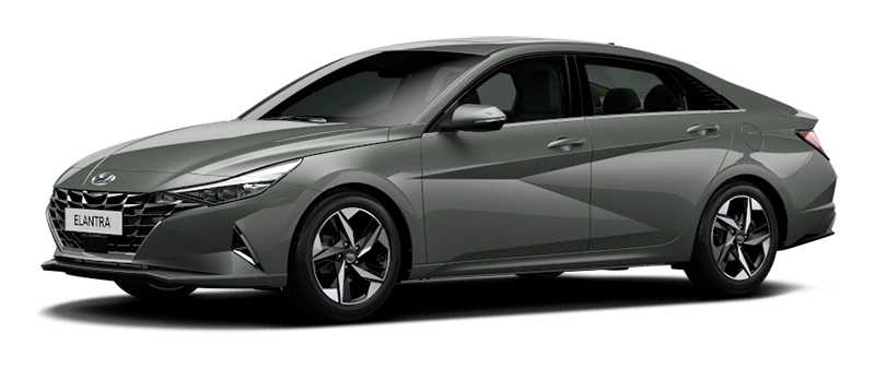 

Hyundai Elantra 1.6 (128 л.с.) 6AT FWD, Тёмно-серый / amazon grey