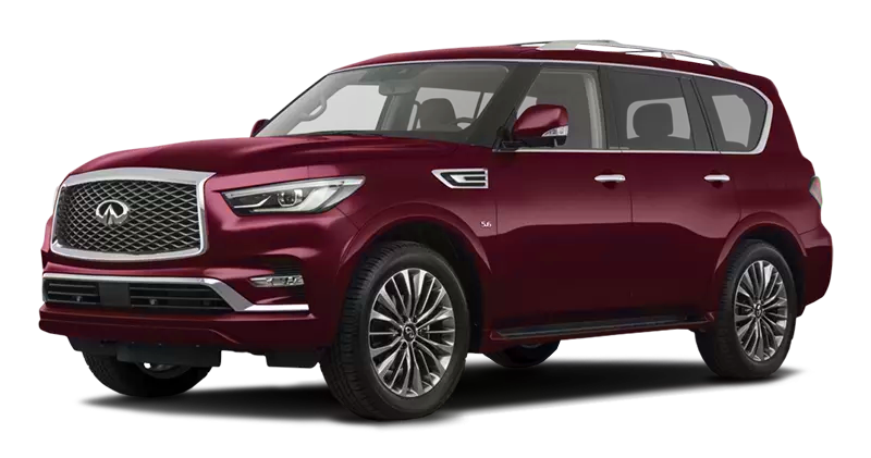 

Infiniti QX80 5.6 (405 л.с.) 7AT AWD, Coulis red
