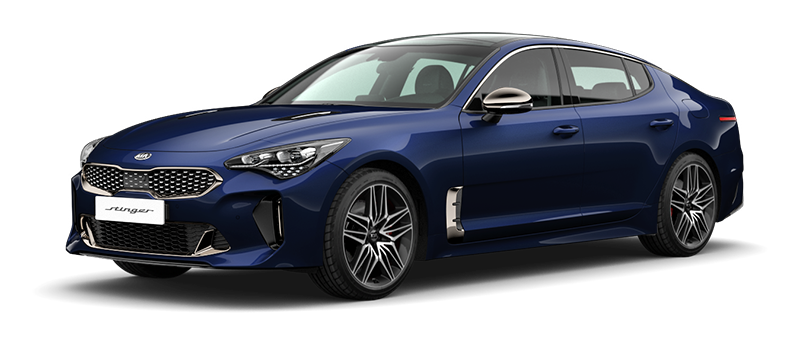 

Kia Stinger 2.0 (247 л.с.) 8AT AWD, Deep chroma blue
