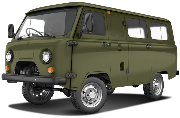 UAZ 3741 (остеклённый фургон) Остекленный фургон 5 мест
