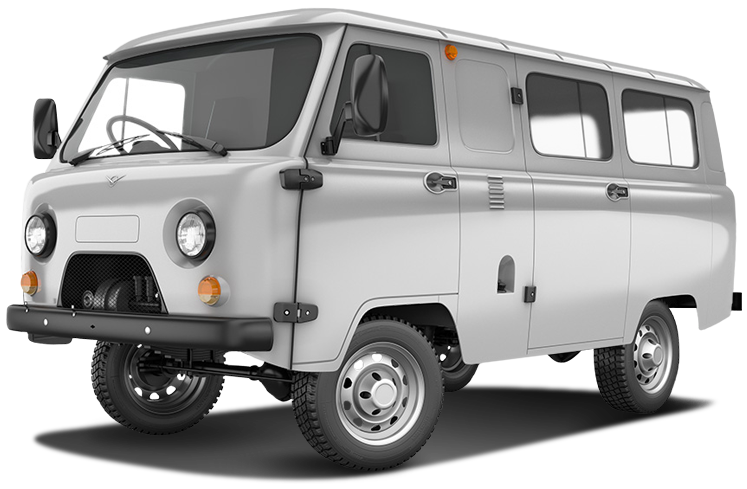 УАЗ 3741 (остеклённый фургон) Остекленный фургон 5 мест