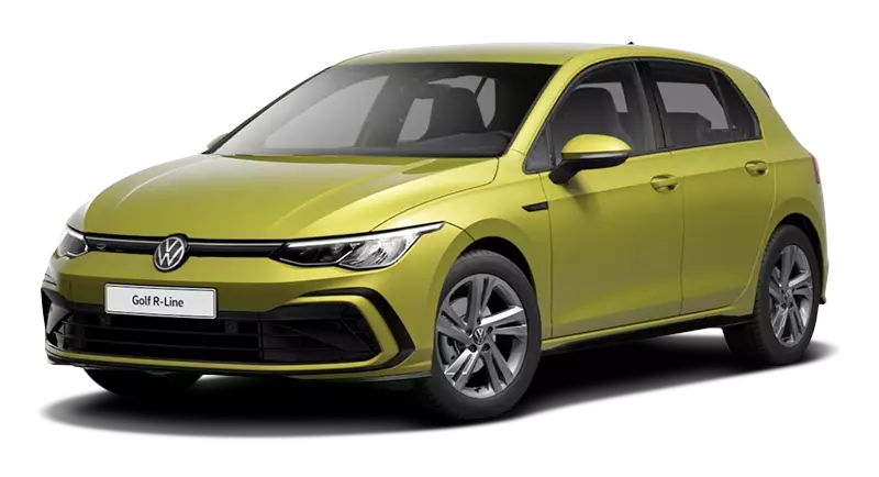 

Volkswagen Golf 1.5 (150 л.с.) 7RT FWD, Жёлтый `куркума`;металлик