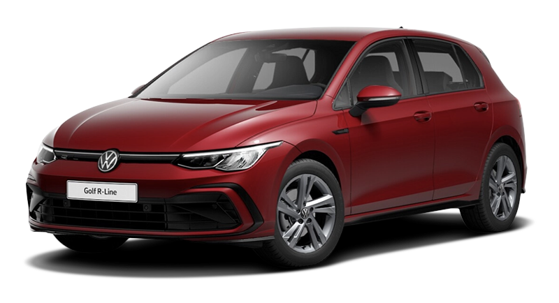 

Volkswagen Golf 1.4 (150 л.с.) 8AT FWD, Красный "kings";металлик