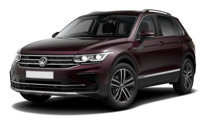 

Volkswagen Tiguan 2.0 (180 л.с.) 7RT AWD, Красный `ruby`;металлик