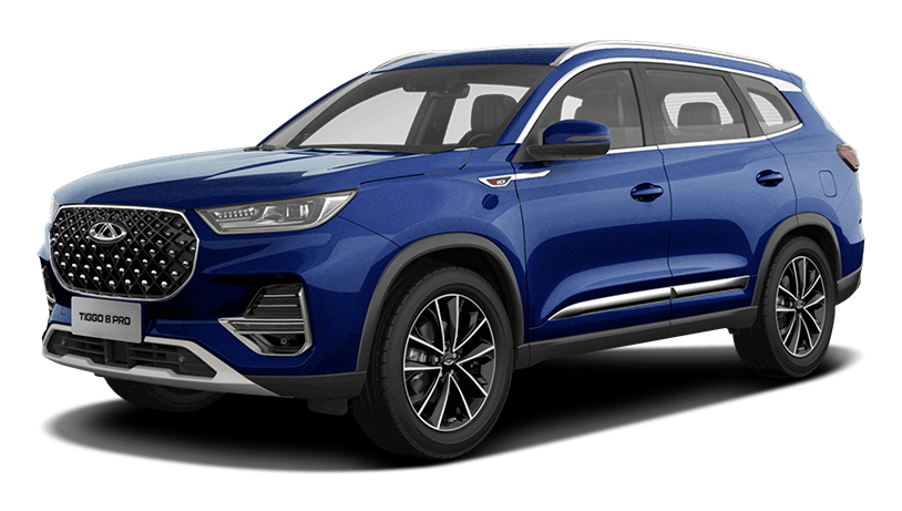 

Chery Tiggo 8 Pro 1.6 (186 л.с.) 7RT FWD, Синий
