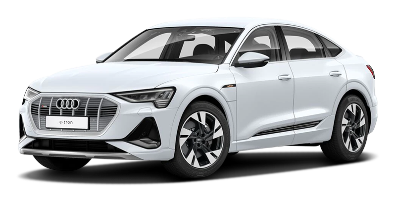 

Audi e-tron 0.0 (408 л.с.) 8AT AWD, Белый;металлик (glacier white)