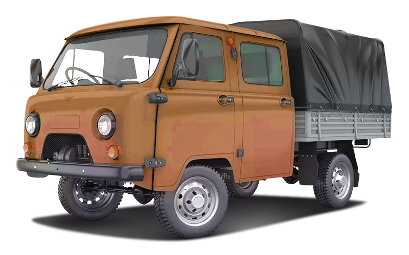 

Uaz 3909 (фургон) 2.7 (112 л.с.) 5MT AWD, Оранжевый неметаллик