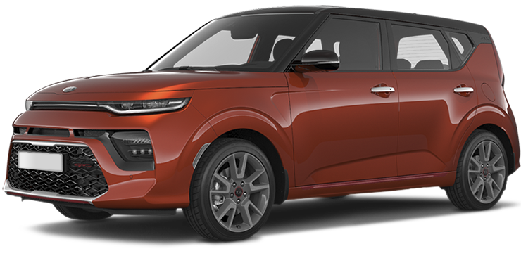 KIA Soul III, Mars Orange / Cherry Black, 2639988 рублей, вид 2