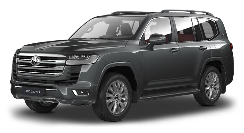 

Toyota Land Cruiser 3.3 (299 л.с.) 10AT AWD, Темно-серый;металлик