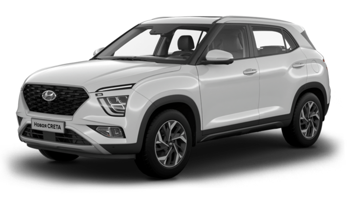 

Hyundai Creta 1.6 (121 л.с.) 6AT AWD, Vanilla white (белый)