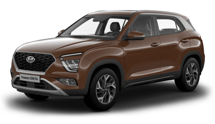 

Hyundai Creta 1.6 (121 л.с.) 6MT AWD, Коричневый / cognac brown перламутр