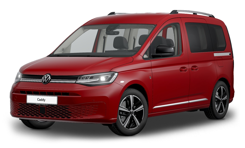 

Volkswagen Caddy 1.6 (110 л.с.) 6MT FWD, Вишнёво-красный