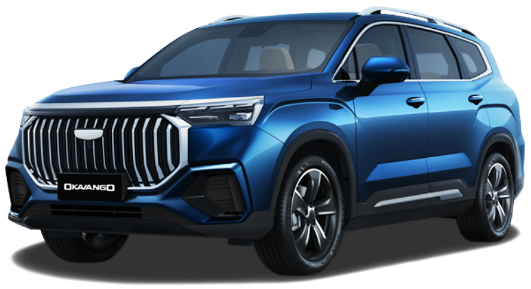 Geely Okavango I Рестайлинг, Голубой металлик, 3194193 рублей, вид 2