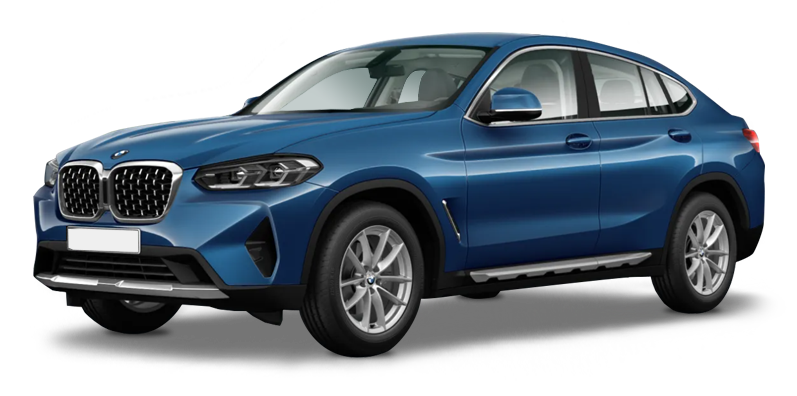 

Bmw X4 2.0 (190 л.с.) 8AT AWD, Синий фитоник