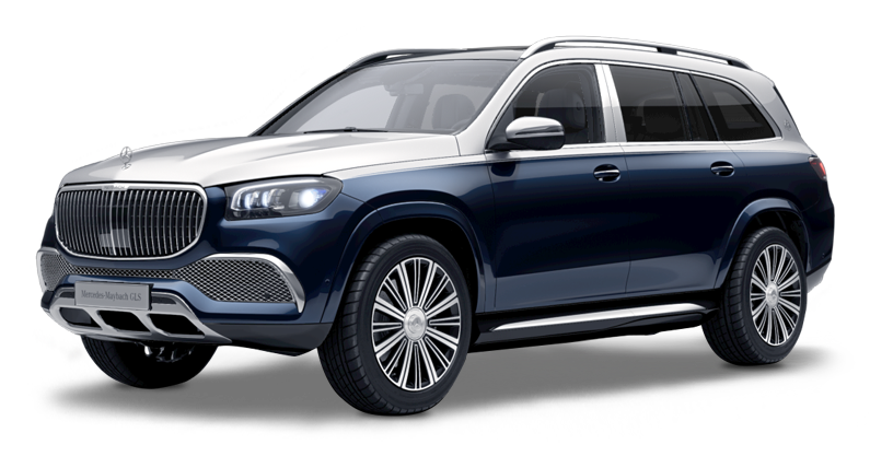 

Mercedes_benz Maybach GLS 4.0 (558 л.с.) 9AT AWD, Синий кавансит / серебристый иридий