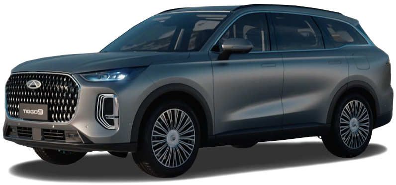 Chery Tiggo 9 I, Стальной серый, 3325000 рублей, вид 2