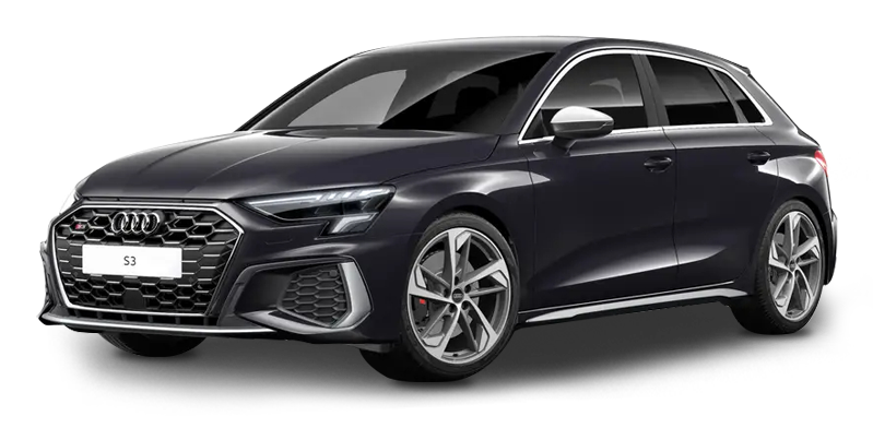 

Audi S3 2.0 (290 л.с.) 7RT AWD, Чёрный;металлик (mythos black)