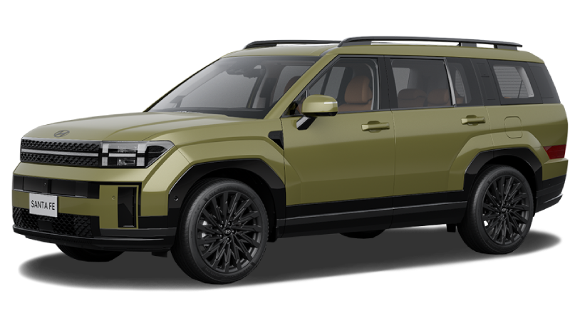 Hyundai Santa Fe V, Зеленый, 5040000 рублей, вид 2