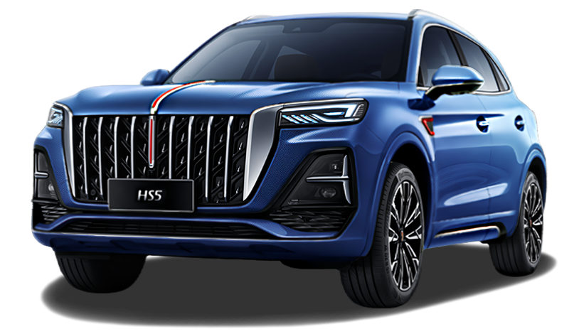 Hongqi HS5 I Рестайлинг, Синий / Brilliant Blue, 5126535 рублей, вид 2