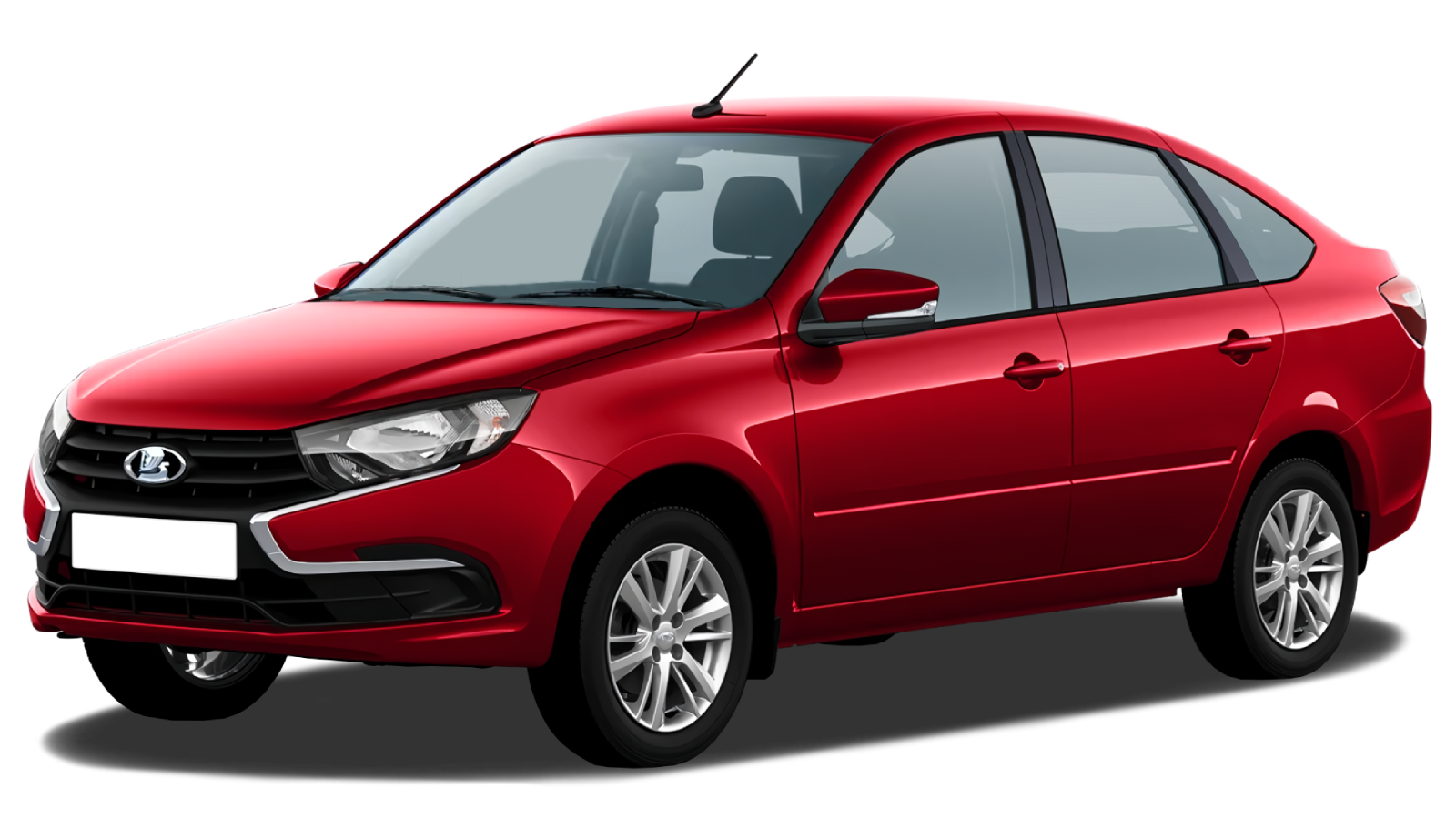 LADA Granta лифтбек I Рестайлинг, Бордовый "Фламенко" металлик, 703000 рублей, вид 2
