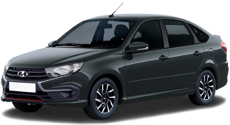 LADA Granta Sportline лифтбек I Рестайлинг, Серебристо-темно-серый "Борнео" металлик, 1402500 рублей, вид 2