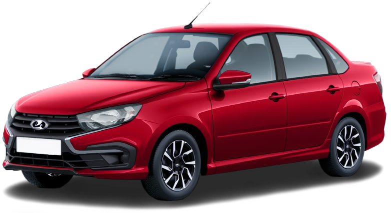 LADA Granta Sportline I Рестайлинг, Бордовый "Фламенко" металлик, 1327500 рублей, вид 2
