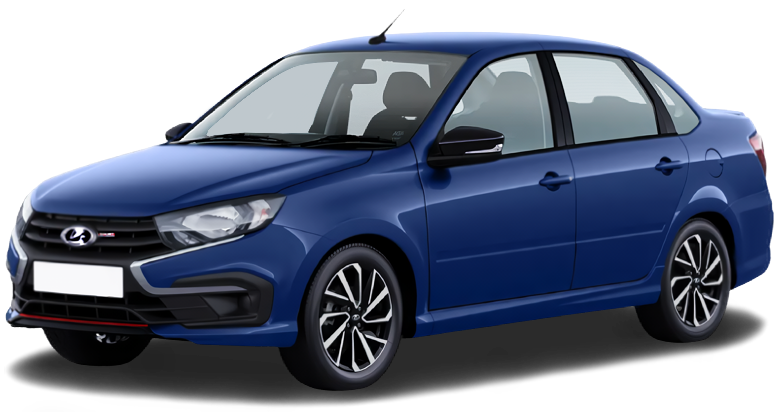 LADA Granta Sport седан I Рестайлинг, Синий "Капитан" металлик, 1539500 рублей, вид 2