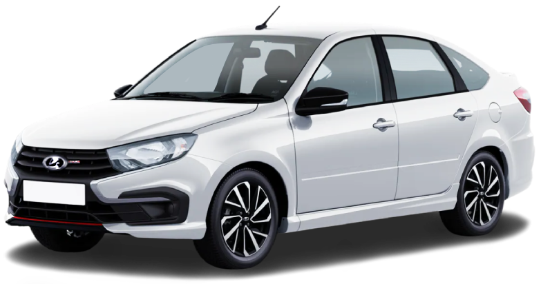 LADA Granta Sport лифтбек I Рестайлинг, Белый "Ледниковый", 1153000 рублей, вид 2