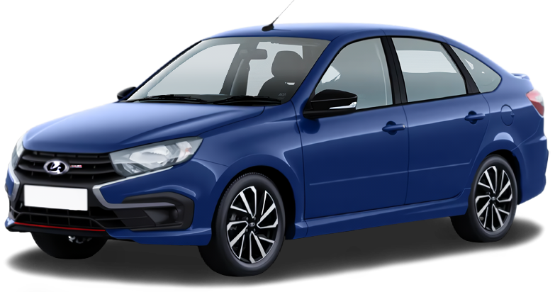 LADA Granta Sport лифтбек I Рестайлинг, Синий "Капитан" металлик, 1353000 рублей, вид 2
