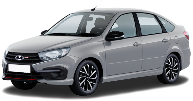 LADA Granta Sport лифтбек I Рестайлинг, Серебристый "Платина" металлик, 1193000 рублей, вид 2