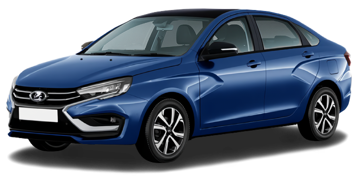 LADA Vesta I Рестайлинг (NG), Синий "Капитан" металлик, 1195000 рублей, вид 2
