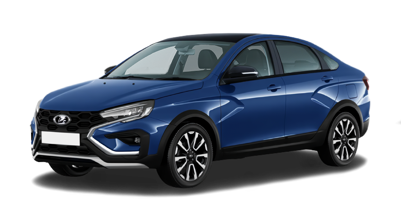 LADA Vesta Cross I Рестайлинг (NG), Синий "Капитан" металлик, 1535500 рублей, вид 2