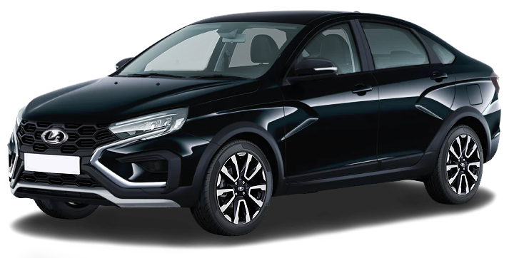 LADA Vesta Cross I Рестайлинг (NG), Черный "Пантера", 1868500 рублей, вид 2