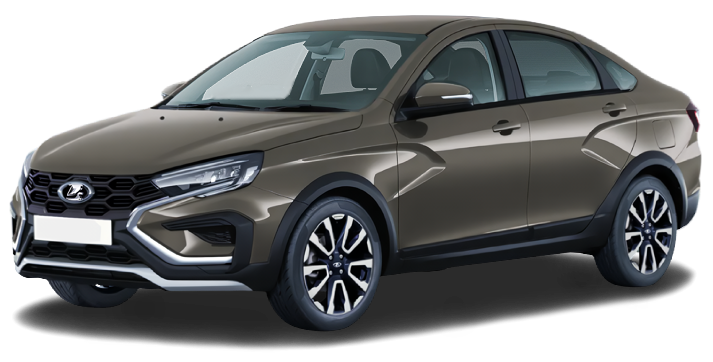 LADA Vesta Cross I Рестайлинг (NG), Золотисто-коричневый "Кориандр" металлик, 1685500 рублей, вид 2