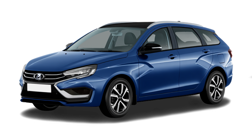 LADA Vesta SW I Рестайлинг (NG), Синий "Капитан" металлик, 1475000 рублей, вид 2