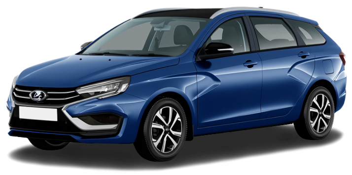 LADA Vesta SW I Рестайлинг (NG), Синий "Капитан" металлик, 1660000 рублей, вид 2