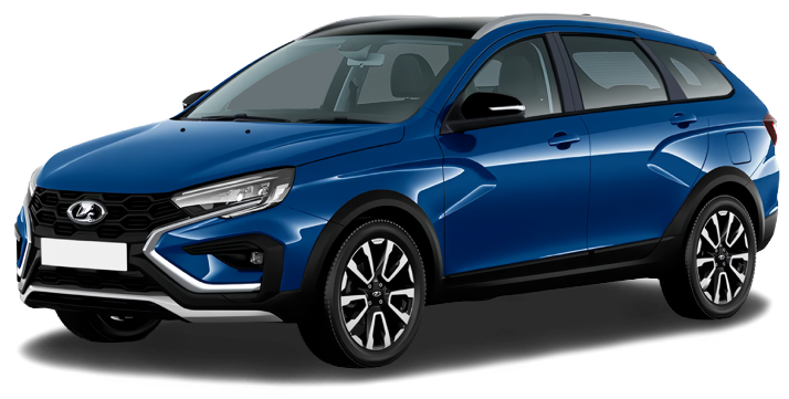 LADA Vesta SW Cross I Рестайлинг (NG), Синий "Капитан" металлик, 1584400 рублей, вид 2
