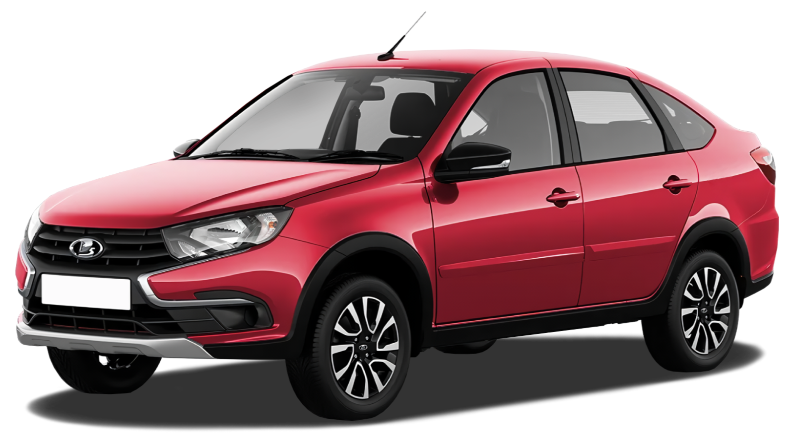 LADA Granta Active Cross I Рестайлинг, Бордовый "Фламенко" металлик, 1090000 рублей, вид 2