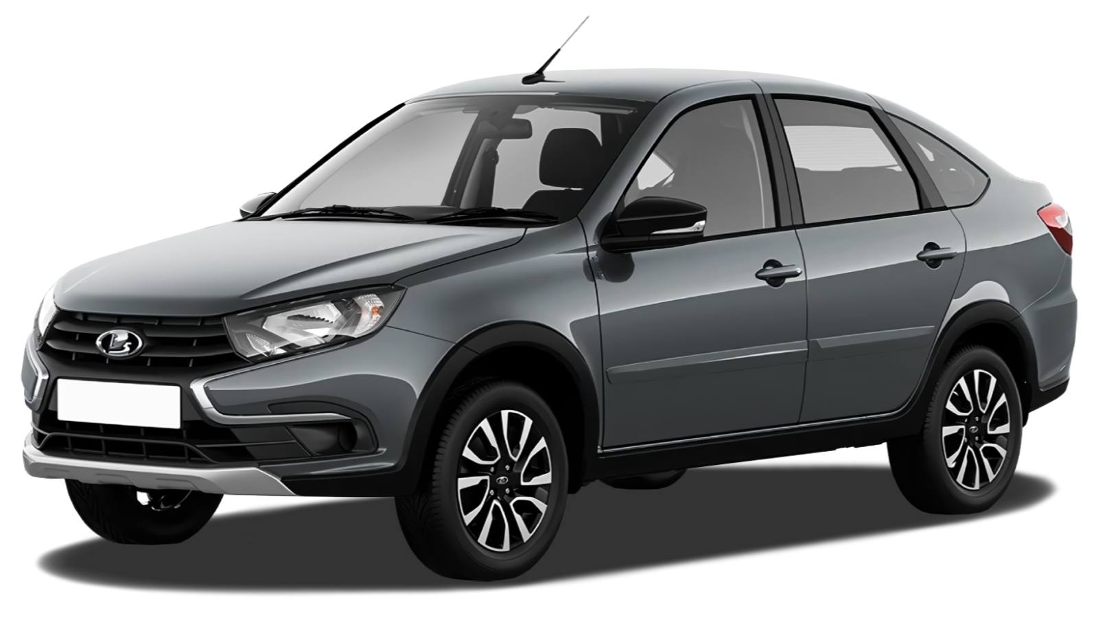 LADA Granta Active Cross I Рестайлинг, Серебристо-темно-серый "Борнео" металлик, 905000 рублей, вид 2