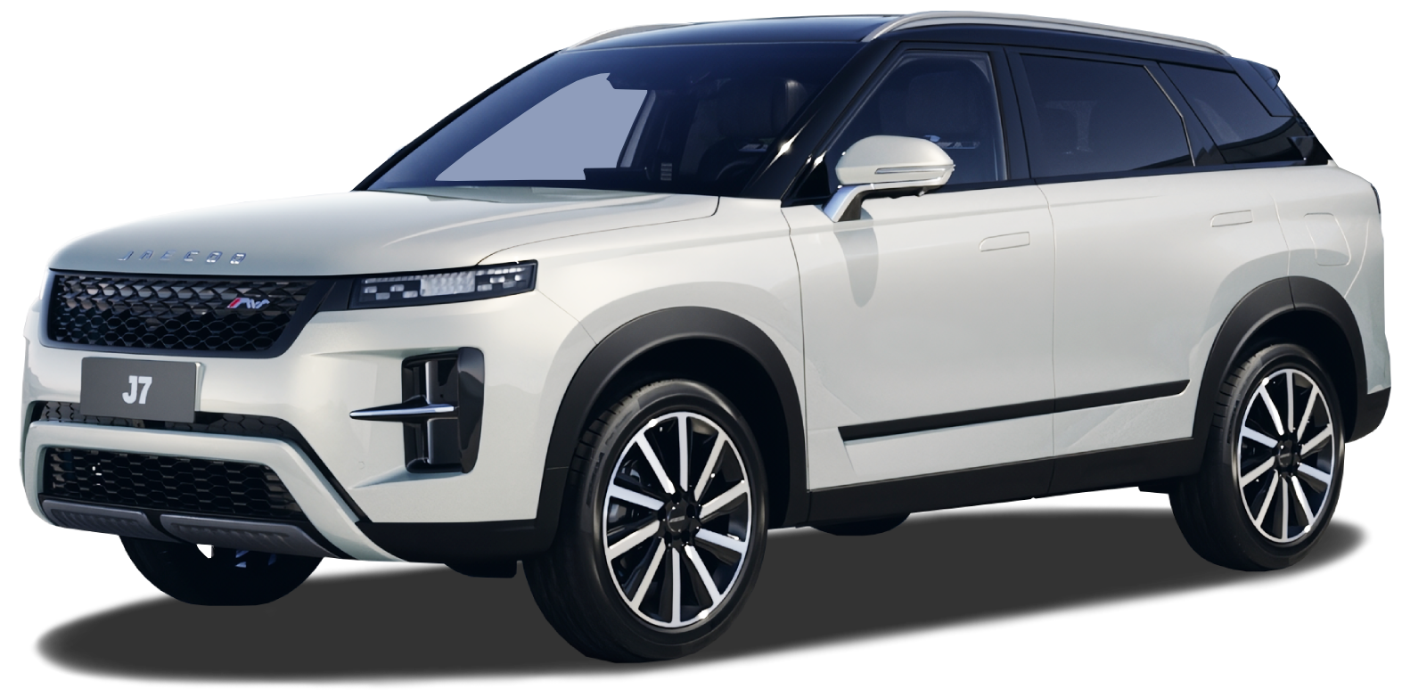 Jaecoo J7 Limited Edition I, Серебристый с черной крышей, 2559900 рублей, вид 2