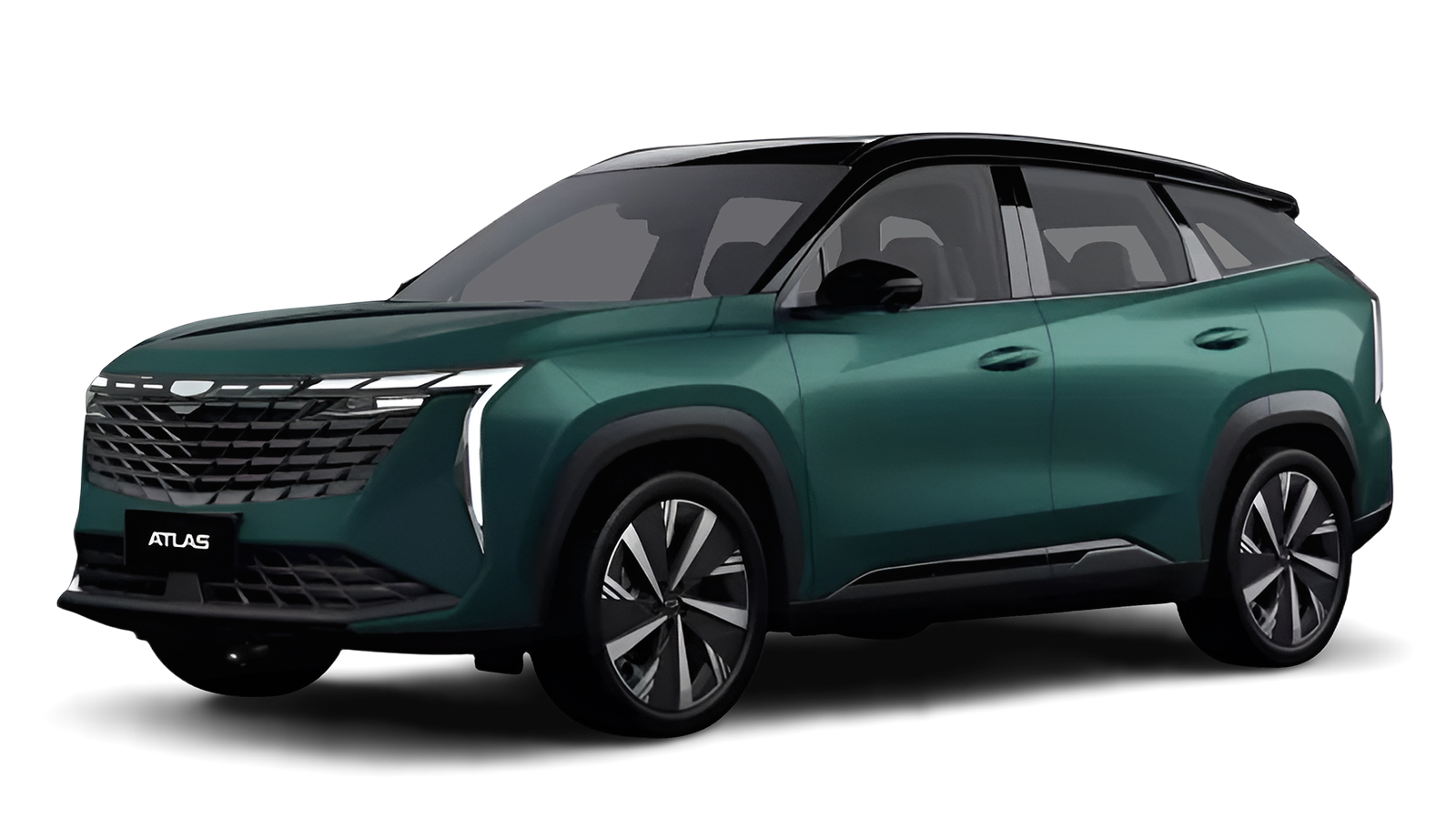 Geely Atlas II, Racing Green / Зеленый металлик, 2817190 рублей, вид 2