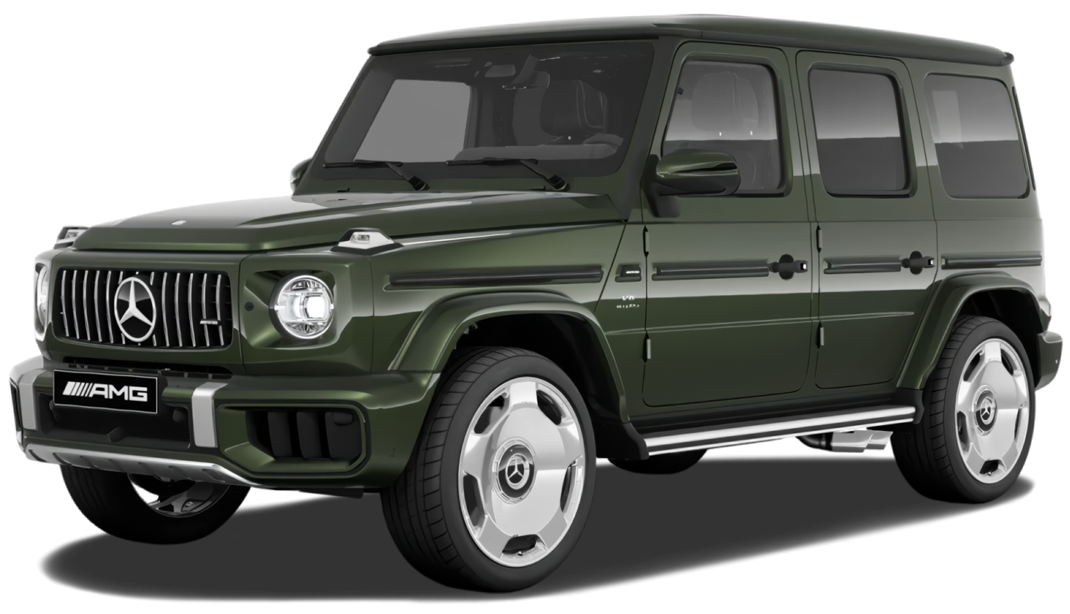 Mercedes-Benz G-класс AMG II (W465) Рестайлинг, MANUFAKTUR Olive Green, 33500000 рублей, вид 2